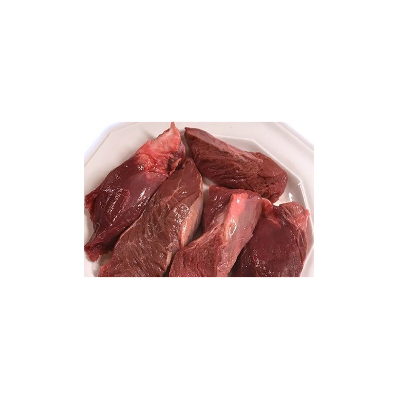 Barf pour chien et chat à Lyon 7e : Viande de porc en morceau, sac de 3 kg