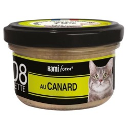 Pâtée chat au canard Hamiform 80 grs à Lyon