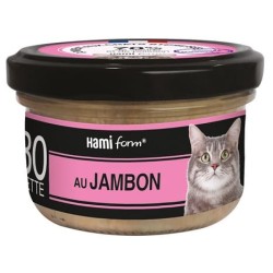 Pâtée pour chat au jambon Hamiform 80 grs à Lyon